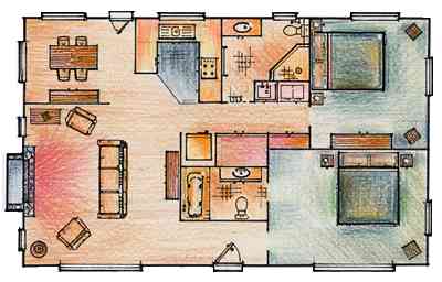 Adelaide Hills Country Cottages - Lavender Fields - Accommodation Daintree 5