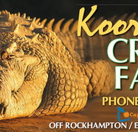 Koorana Saltwater Crocodile Farm - Accommodation Daintree