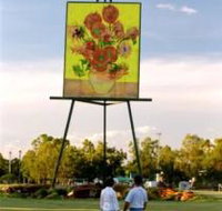 Van Gogh Sunflower Painting - Accommodation Daintree
