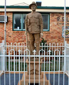 Soldier Statue Memorial, Chinchilla - Accommodation Daintree 0