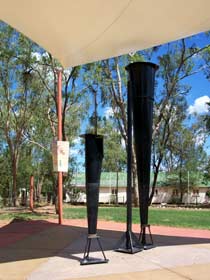 Charleville - Steiger Vortex Rainmaking Guns - Accommodation Daintree 4