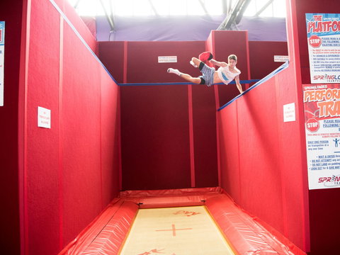 Springloaded Trampoline - Accommodation Daintree 1