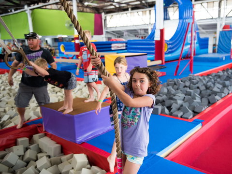 Springloaded Trampoline - Accommodation Daintree 2