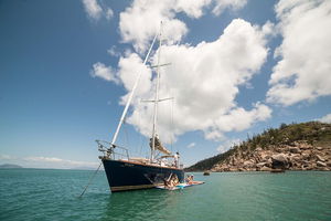 Helicopter and Magnetic Island Sailing