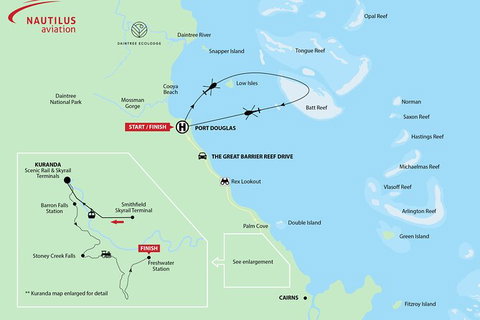 Day Tour To Kuranda, Rainforest And Port Douglas With Flight - Accommodation Daintree 1