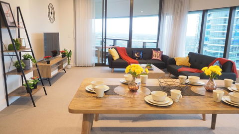 SkyGarden Sydney Olympic Park 3 & 4 Bedroom City View - Accommodation Daintree 44