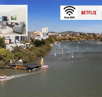 Executive Lux 3 Bedroom - Brisbane CBD - Views - Pool - Wifi - Free parking - Accommodation Daintree