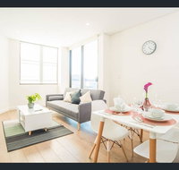 Gorgeous modern brand new two bedroom apartment with large lounge and private garden view balcony - Accommodation Daintree