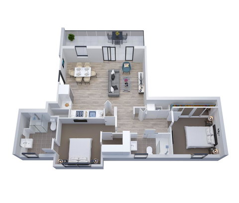 Manhattan Apartments - Notting Hill - Accommodation Daintree 1