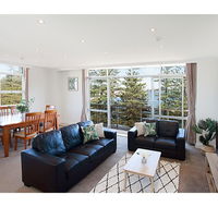 View Of Manly Pines And Waves From Large Apartment - Accommodation Daintree