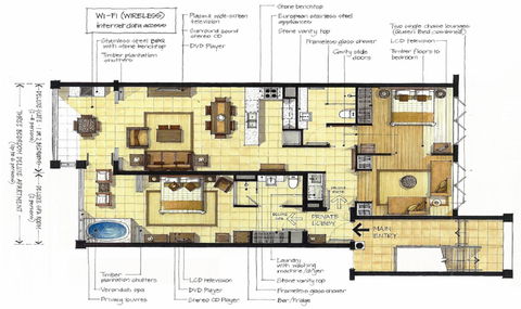 Beach Club Port Douglas Luxury Apartments - Accommodation Daintree 18