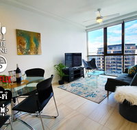 2BR Food  Drink Hub  Gym Pool Views Roof Terrace