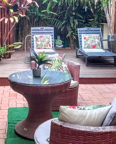 Palm Garden Villa-Apt With Tropical Courtyard At Cronulla Beach - Accommodation Daintree 1