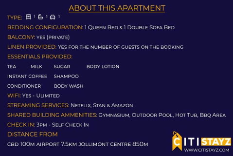 Perfectly Located Modern Apartment - Canberra CBD - Accommodation Daintree 2