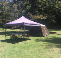 Basin Ku-ring-gai Campsite Set Up - Accommodation Daintree
